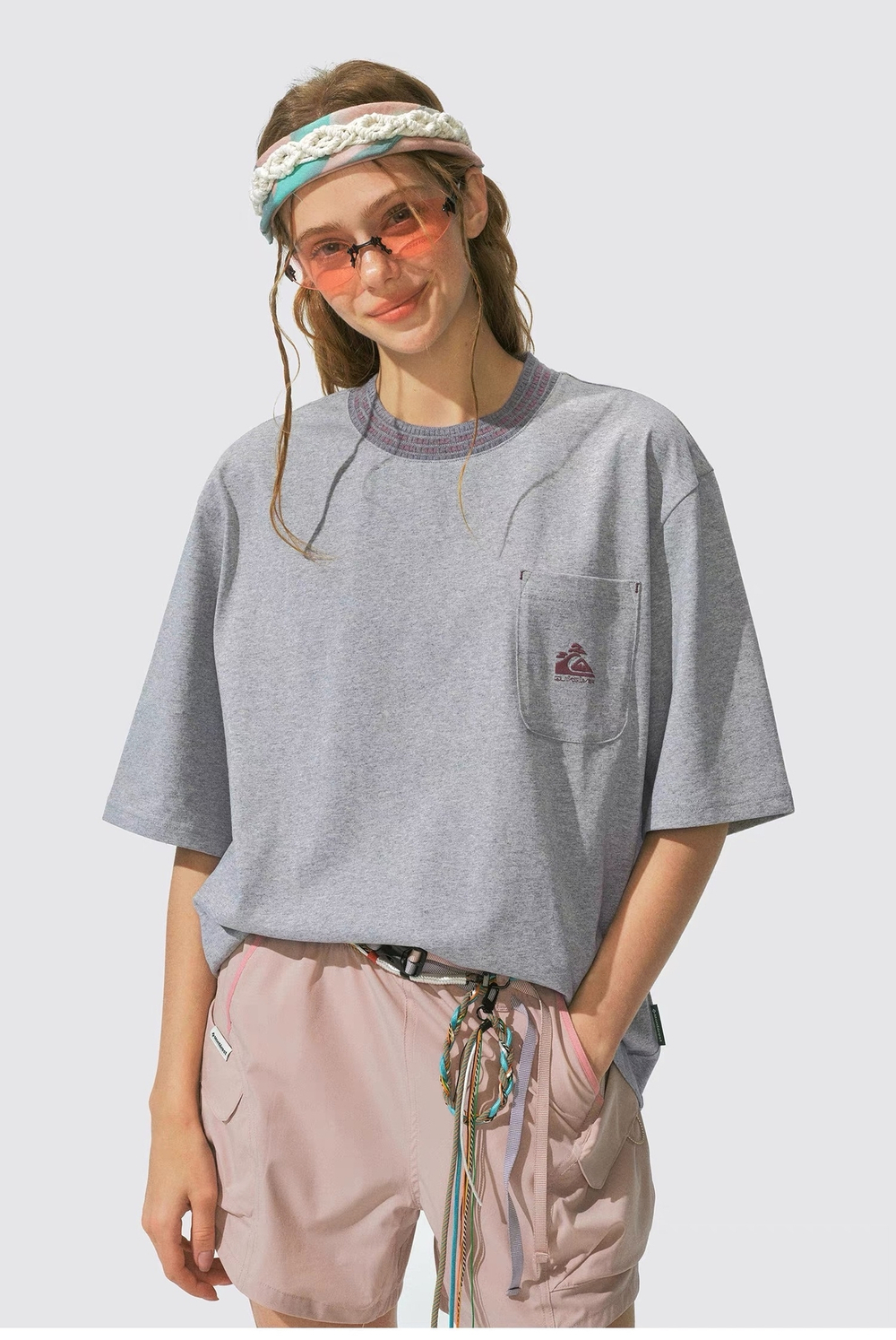 Футболка Nothomme Monterest X Quiksilver Cold flower gray