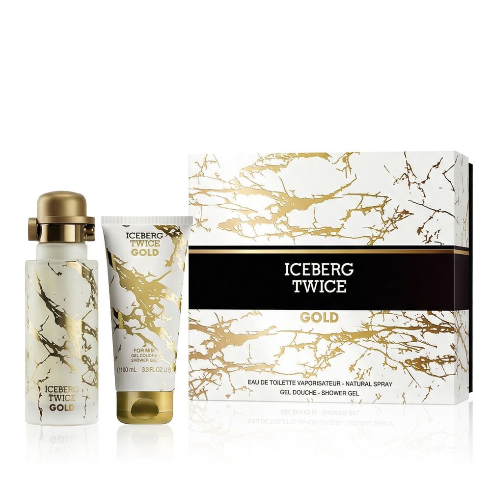 Iceberg Twice Gold EDT 125 ml + SG 100 ml (man) 1 pcs