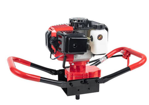 Мотобур P51210 (2-х тактный,1,8кВт. об/двиг 52 см.8000об/мин,топ бак 1,2 л.)