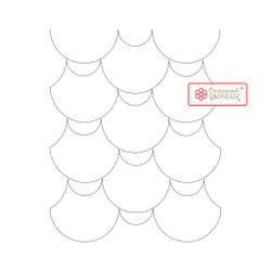 Линейка для стежки №11, 6мм (aрт. Z11)