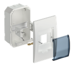 KREPTA 3 Корпус пластиковый ЩРВ-П-4 IP41 белый IEK