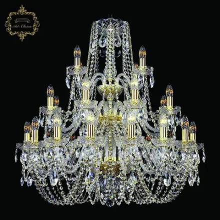 Подвесная люстра Art Classic 11.11.16+8+4.300.3d.Gd.Sp