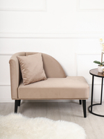 Кушетка Berger бежевый/венге