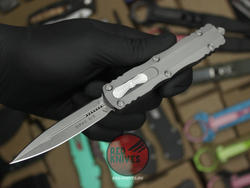 Нож Microtech DIRAC® D/E APOCALYPTIC STANDARD NATURAL CLEAR (225-10APNC)
