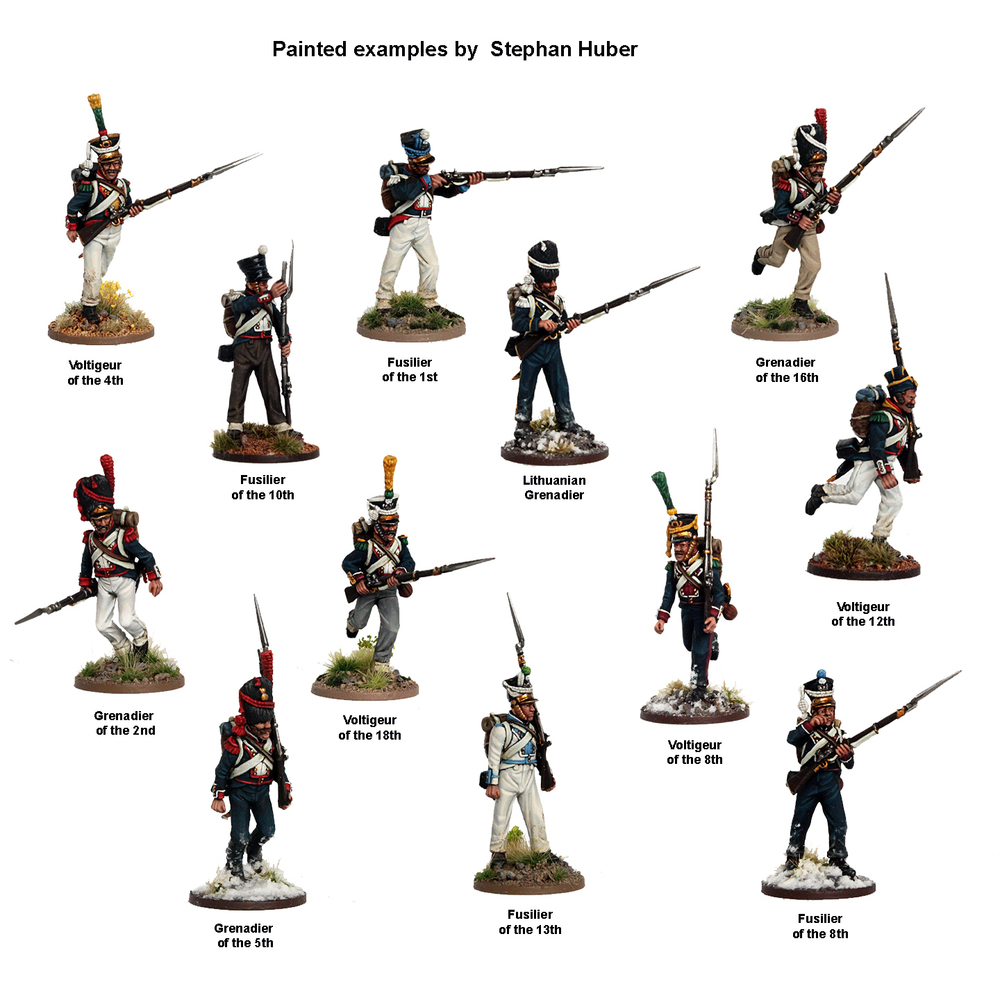 Napoleonic Duchy of Warsaw Infantry, 1807/Пехота Наполеоновского герцогства Варшавского/PMDOW2