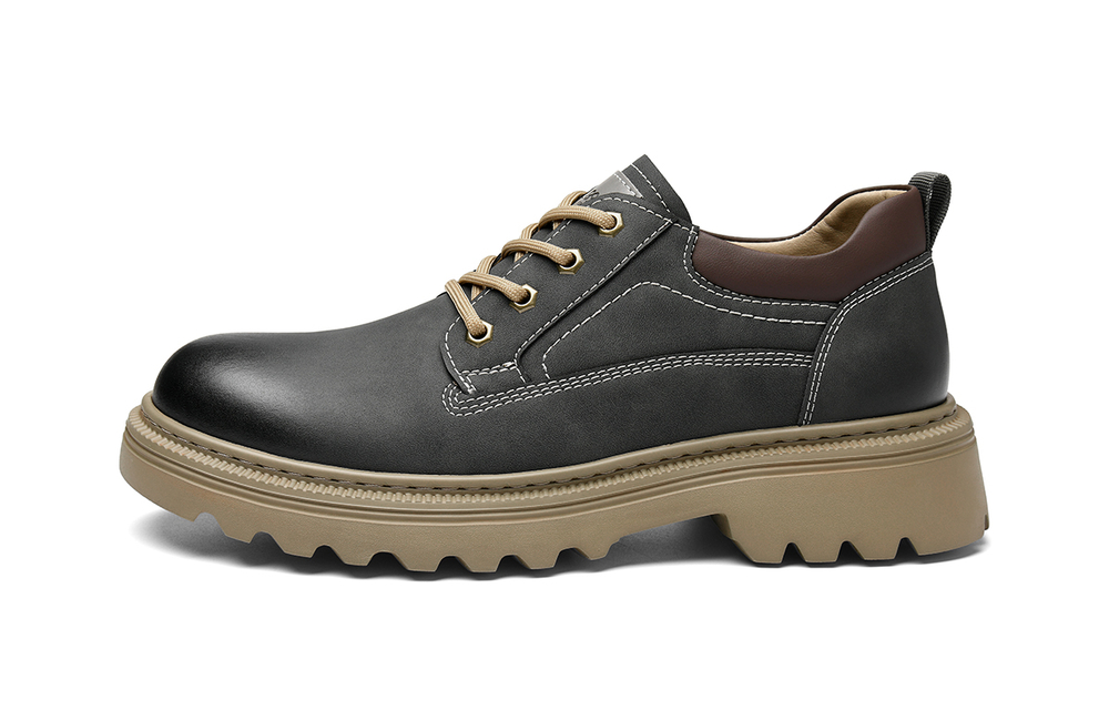 HLA Synthetic Leather Work Boots Men"s