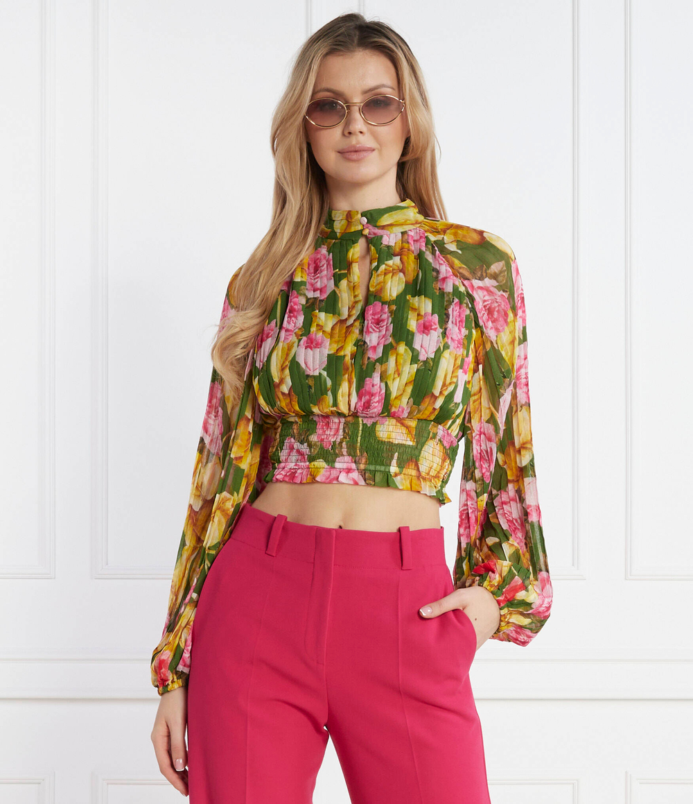 Блузка GUESS - разноцветная(W4RH69 WDW52)