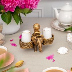 Подставка под специи Слон Спайс Бронза