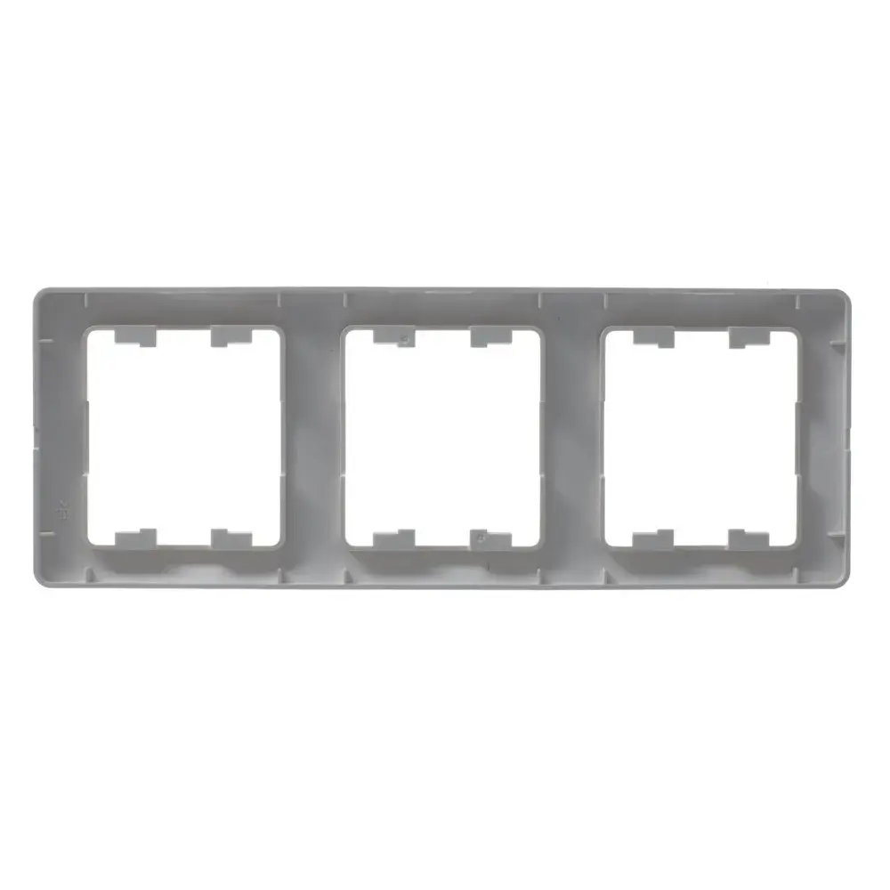 GLOSSA 3-постовая РАМКА, вертикальная, ПЕРЛАМУТР