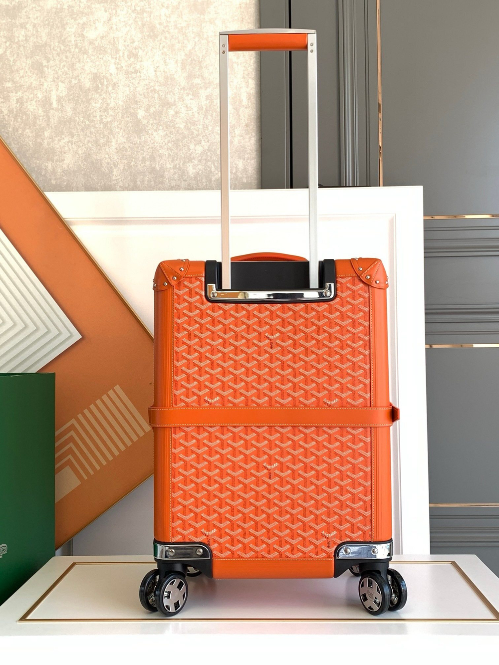 Goyard Bourget PM Trolley Case