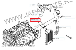 Патрубок интеркулера Nissan X-TRAIL (T32) / RVLT-144634BE0B