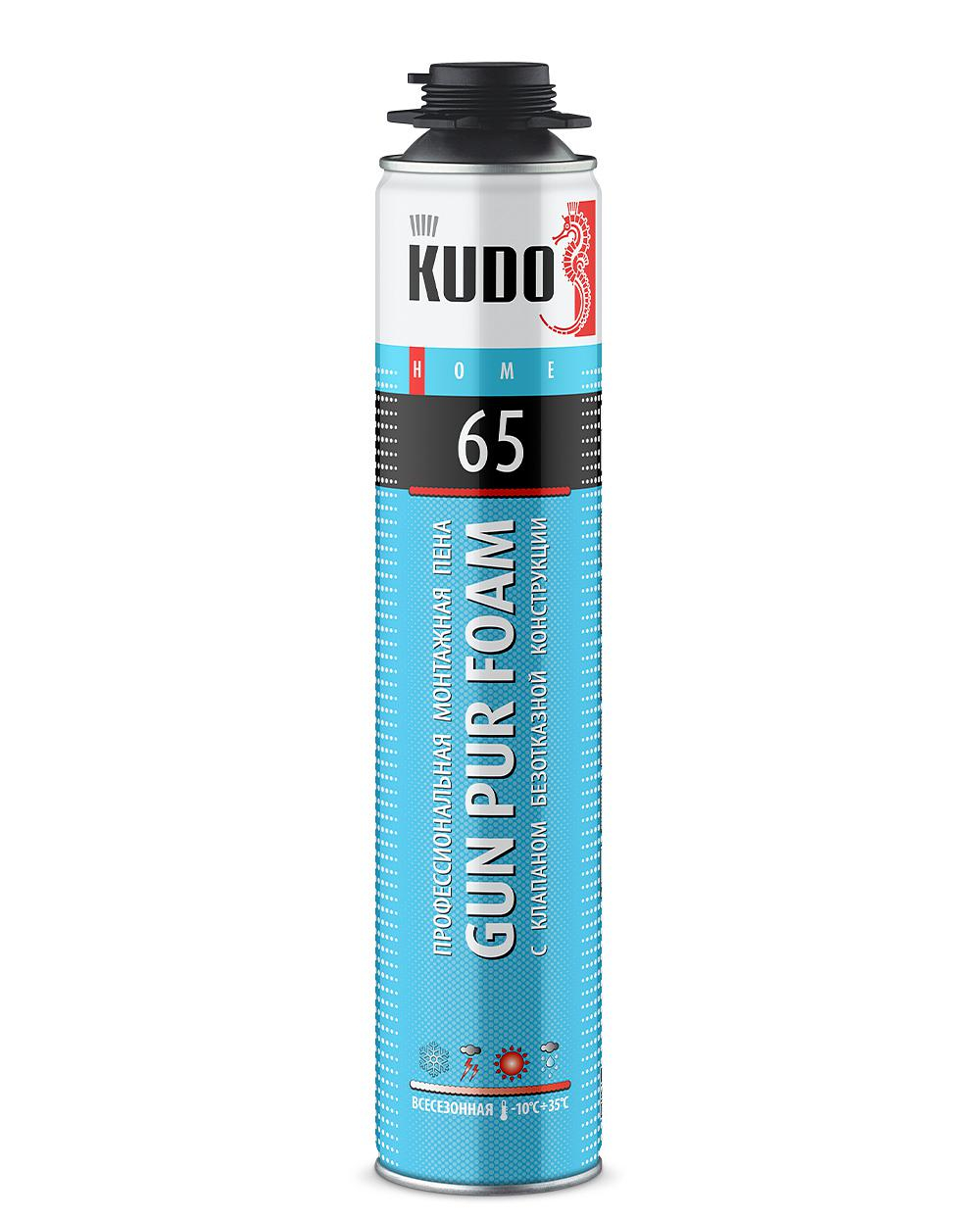 Пена монтажная KUDO ABSOLUT PROFF 65+