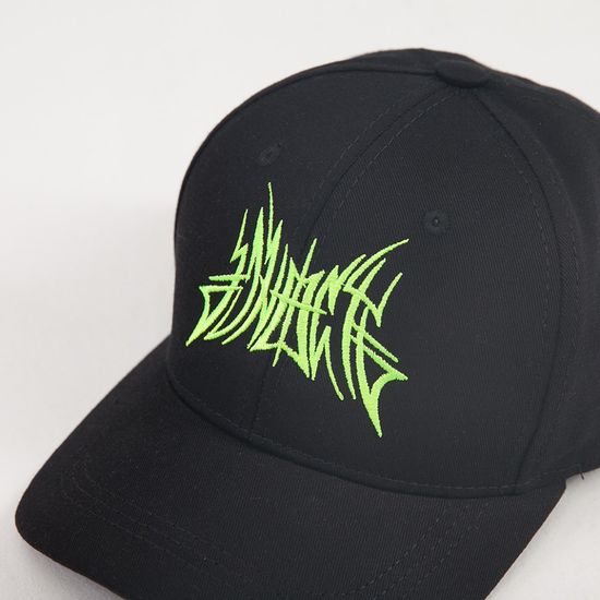 Кепка ЮНОСТЬ Кибер - лого Черный