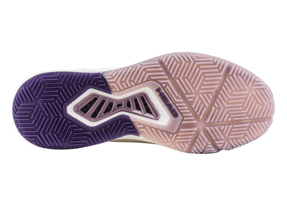 Женские кроссовки для Падел Head Motion Pro 1.5 Padel - chalk white/purple night
