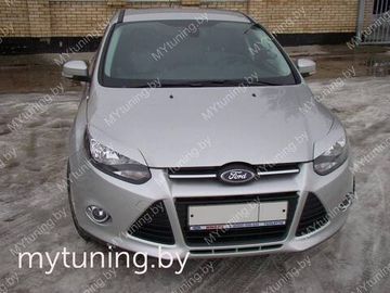 Реснички на фары широкие для Ford Focus MK3