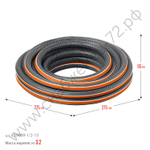 GRINDA ULTRA 6, 1/2″, 15 м, 30 атм, шестислойный, двойное армирование, поливочный шланг, PROLine (429009-1/2-15)