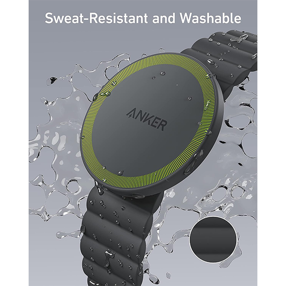 Двусторонний магнитный держатель Anker 620 MagGo для iPhone (A25A1H11) черный