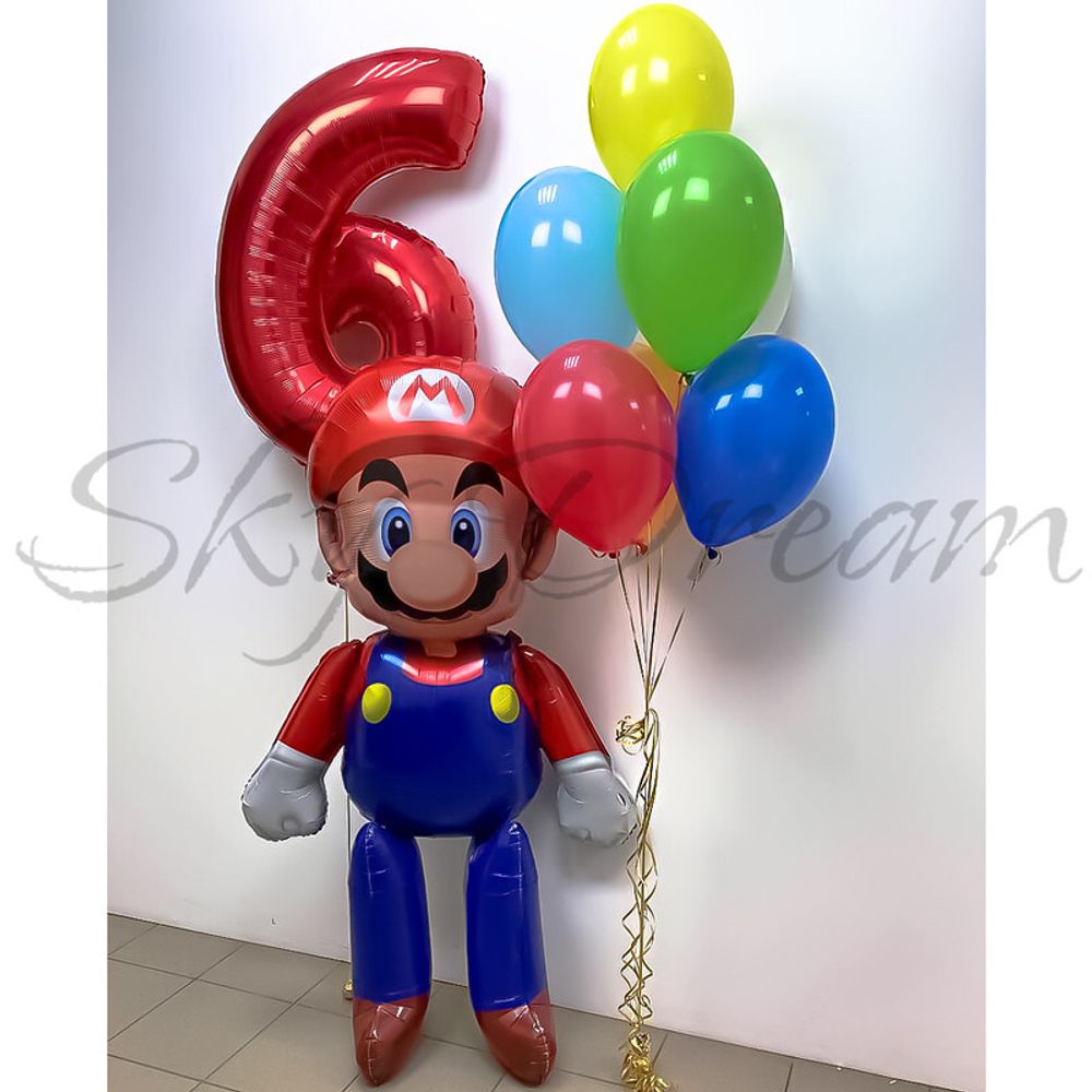 Композиция из шаров Марио Композиция из шаров Марио