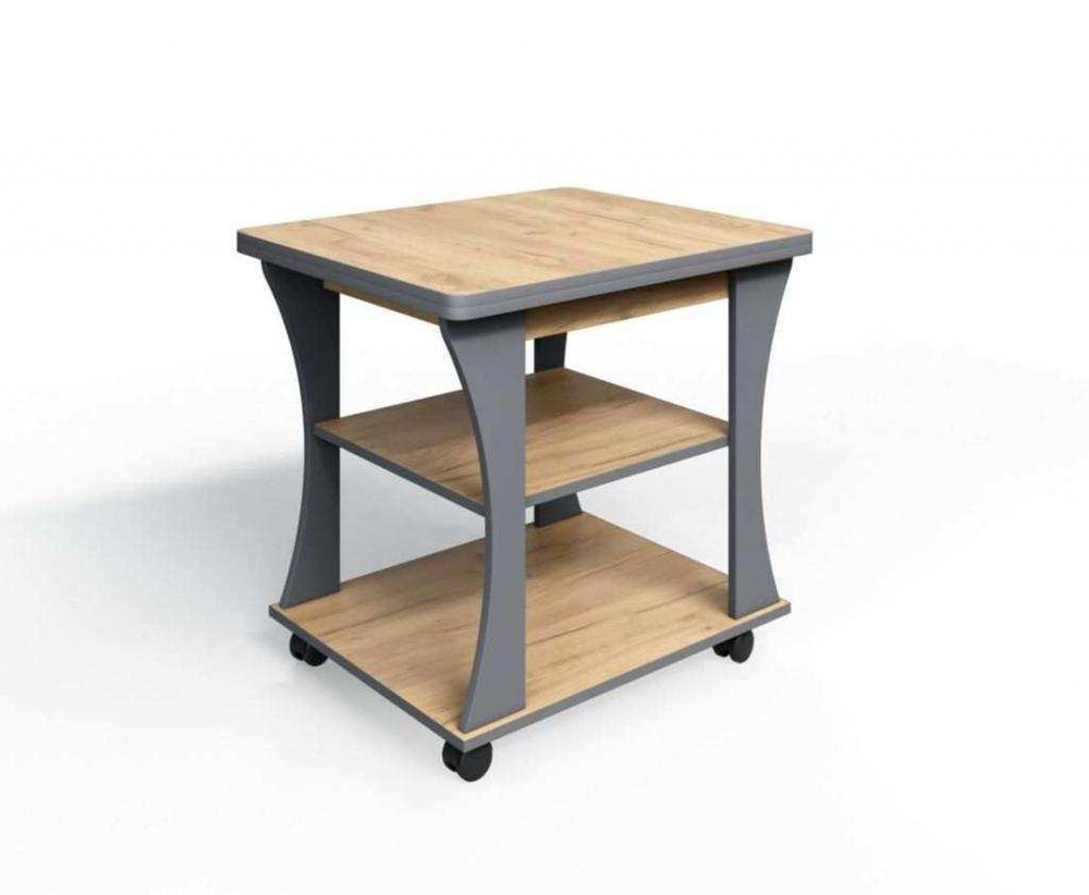 Стол журнальный СЖ-2 дуб крафт/графит