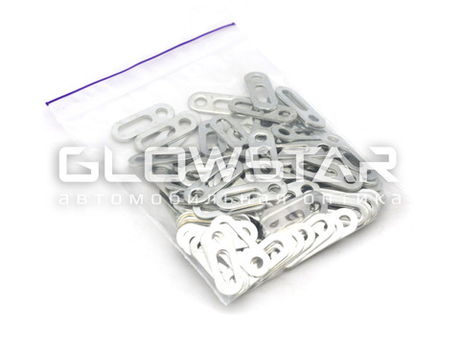 Монтажная пластина для крепежа би-линз 25мм (упаковка, 100 шт)