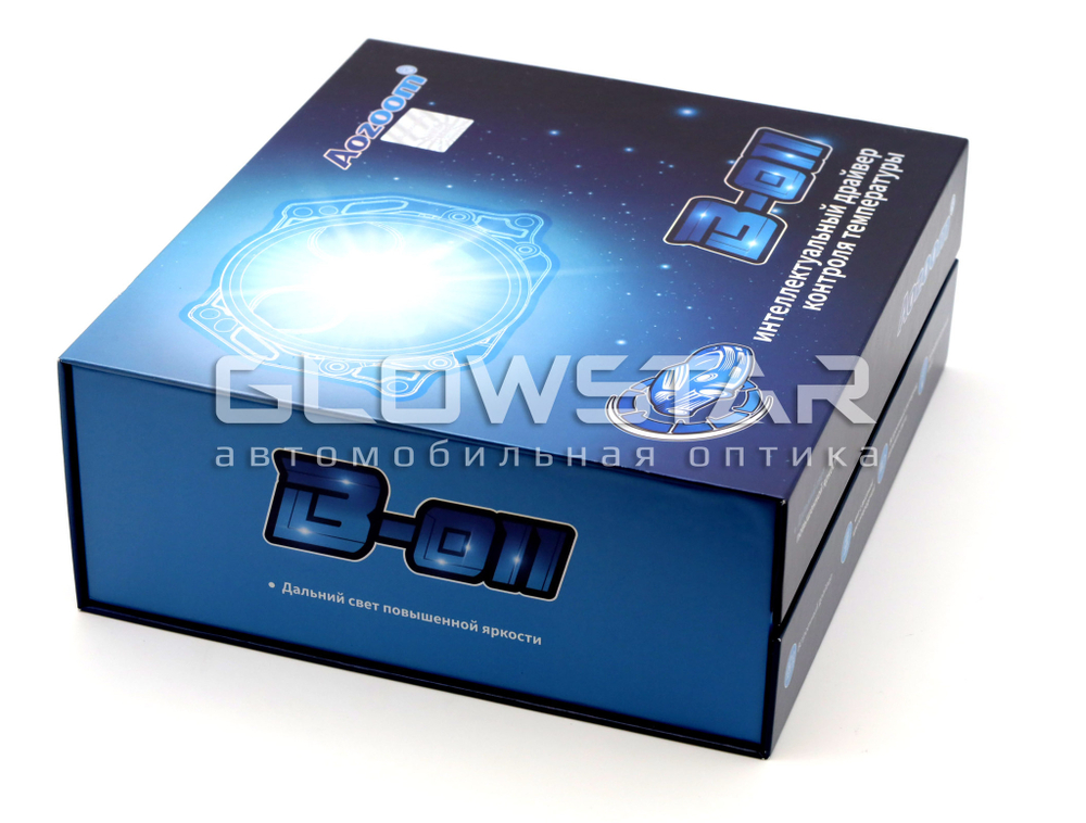 Билед модули Aozoom B-011 Laser 3.0 дюйма, 4 чипа, 5500K, 12V, 54W/81W, крепление 3R (комплект, 2шт)