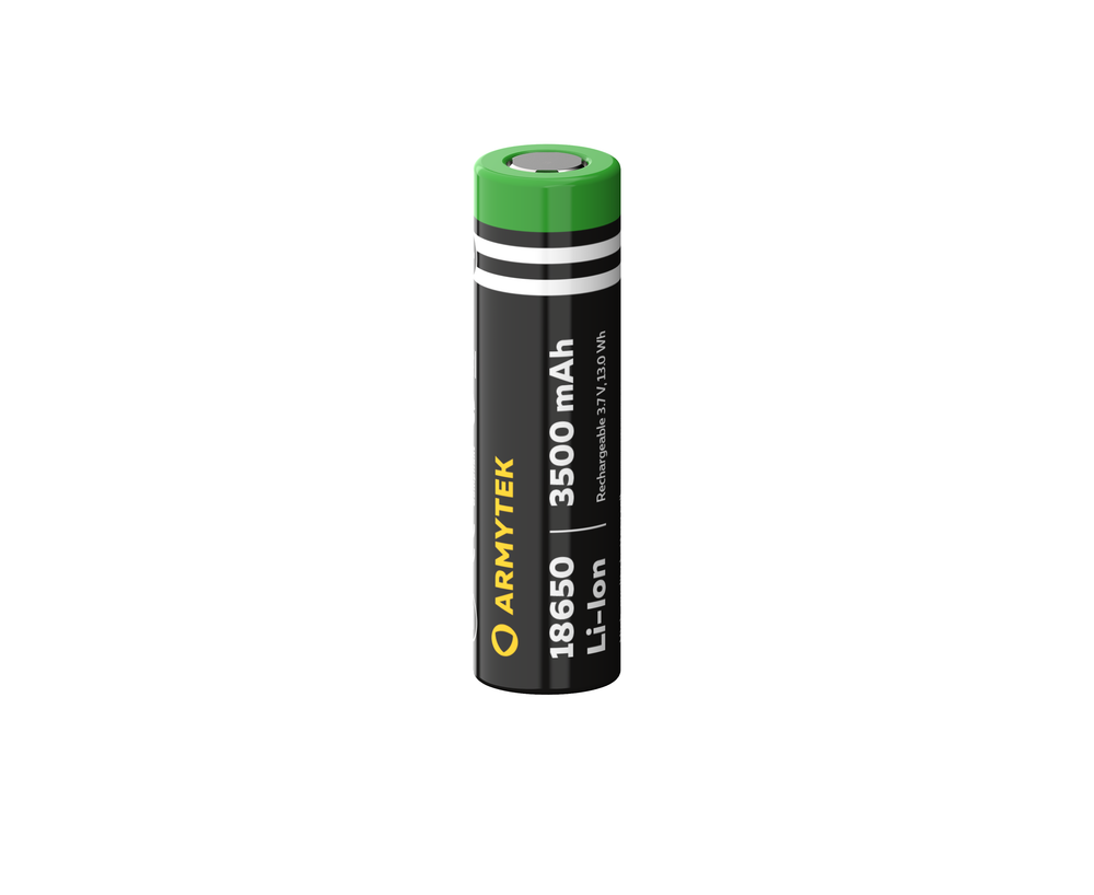 Аккумуляторные батареи Armytek 18650 Li-Ion 3500 mAh (комиссия)
