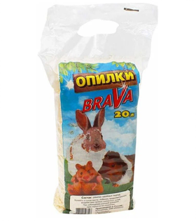 Опилки Брава 20л.