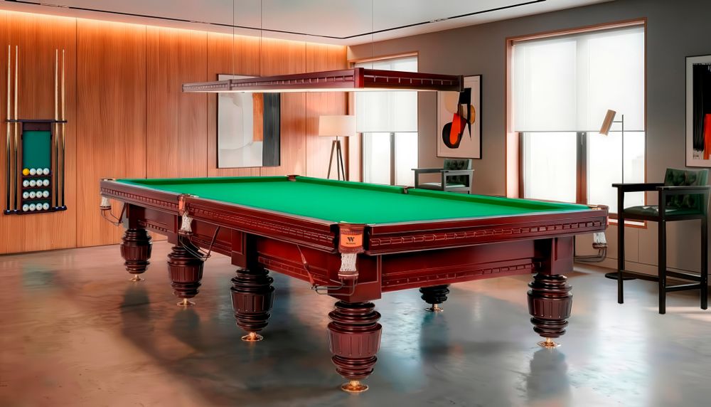 Стол / пирамида "Turnus" 12 ф, борта дуб (махагон)