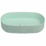 Раковина ISVEA Infinity 55 10NF65055SV-2T мятно-зеленый матовый