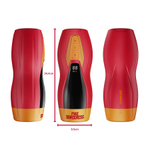 Интерактивный вибромастурбатор с функциями нагрева и толчков Огненная волшебница Солара Masturs Fire Sorceress Solara Multi Function Masturbator