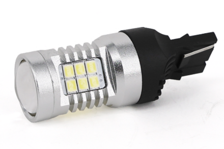 Светодиодная лампа W21W 7440-4G21-2835-21SMD (белый), 1шт
