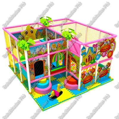 Детский игровой лабиринт «В гостях у краба»