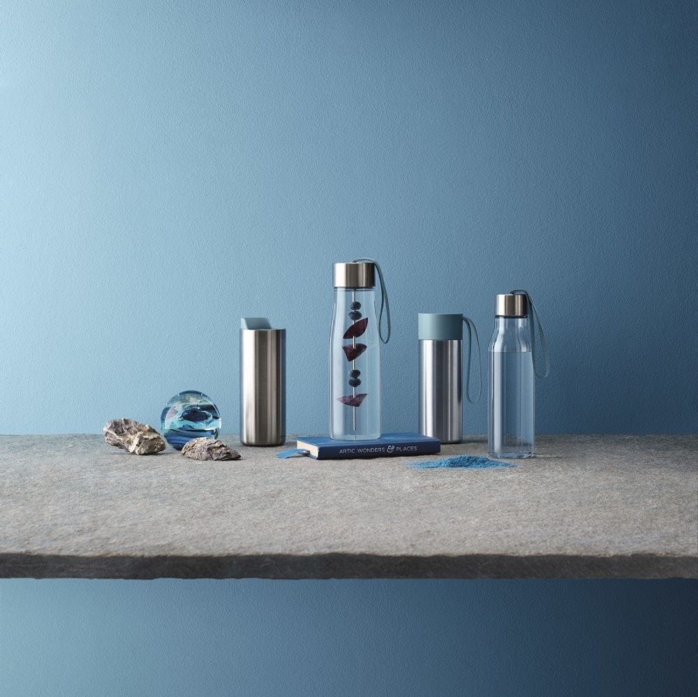 Термос to go 350 мл светло-синий