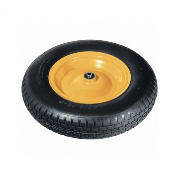 Колесо пневматическое 4.80/4.00-8 D380мм, подш. внут. диам. 12мм, длина оси 90мм Palisad 68947