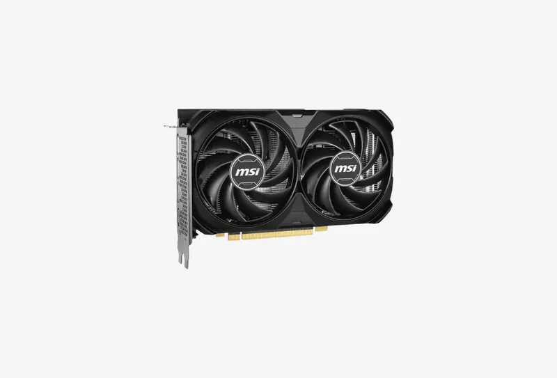 Видеокарта NVIDIA GeForce RTX 4060 Ti MSI OC 8Gb (RTX 4060 Ti 8G VENTUS 2X BLACK E1 OC)