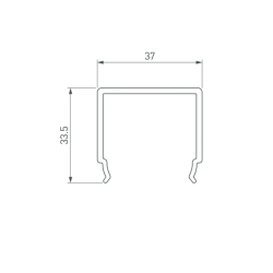 Экран ARH-LINE-3750A-VOL-2000 OPAL (Arlight, Пластик) 020575