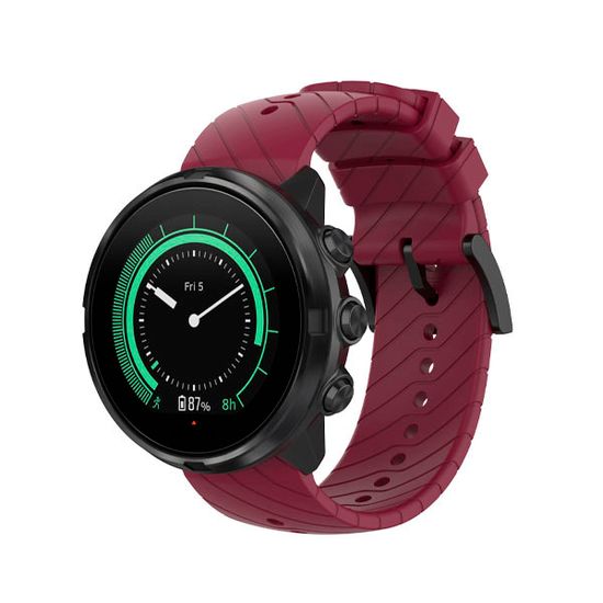 Силиконовый ремешок Suunto 24 mm для 9 / 9 Baro / 7 / D5 / Spartan Sport  быстросъемный (Athletic 3)
