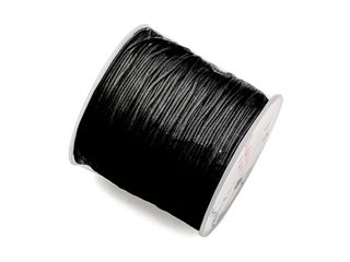 Шнур нейлоновый 0,8мм, черный (1 катушка)