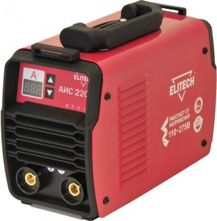 Сварочный инвертор ELITECH АИС 220Д мма 192066