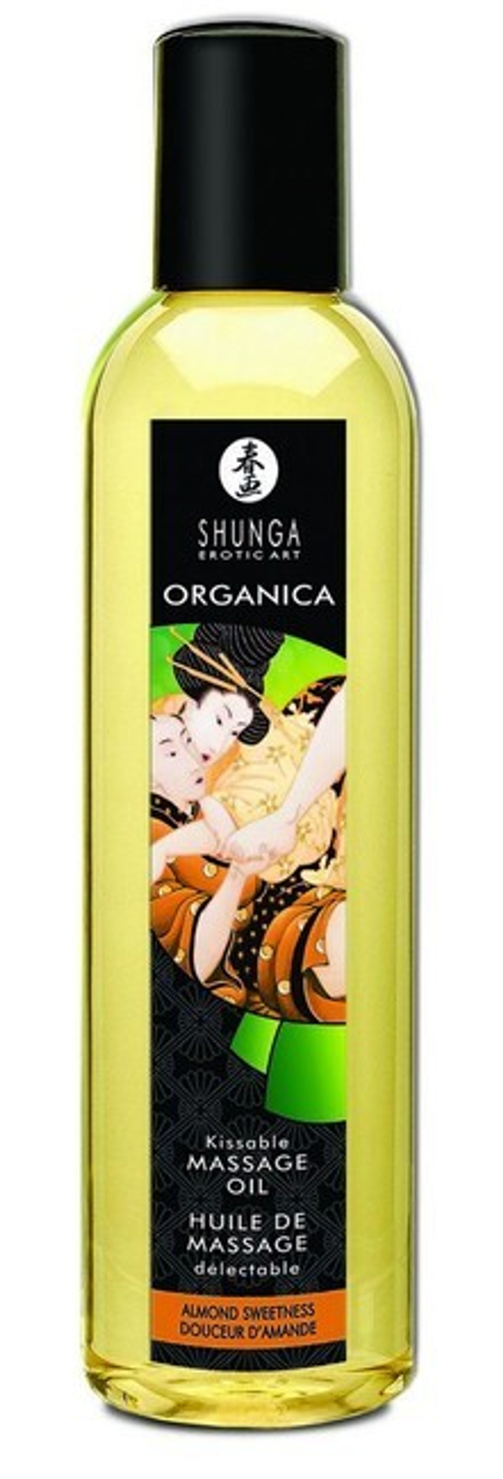 Съедобное массажное масло "Миндальная сладость" 250 мл (Цвет: прозрачный)