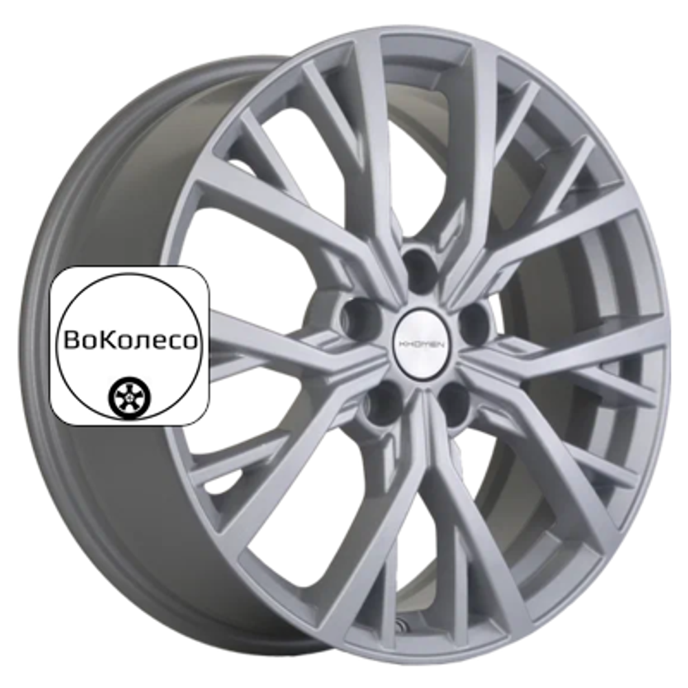 7x18/5x114,3 ET50 D54,1 KHW1806 (Coolray) F-Silver Khomen Wheels