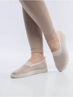 Мокасины летние текстильные