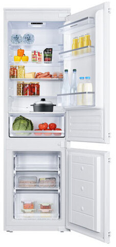 Встраиваемый двухкамерный холодильник Zigmund & Shtain BR 18 X