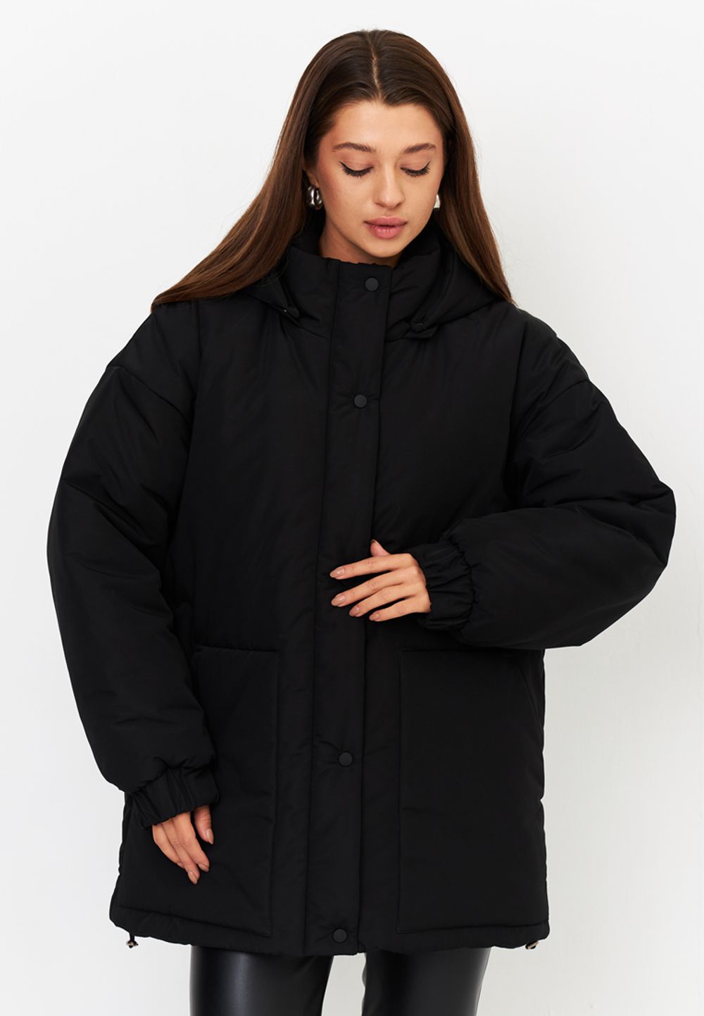 Куртка бойфренда 2.0 черного цвета