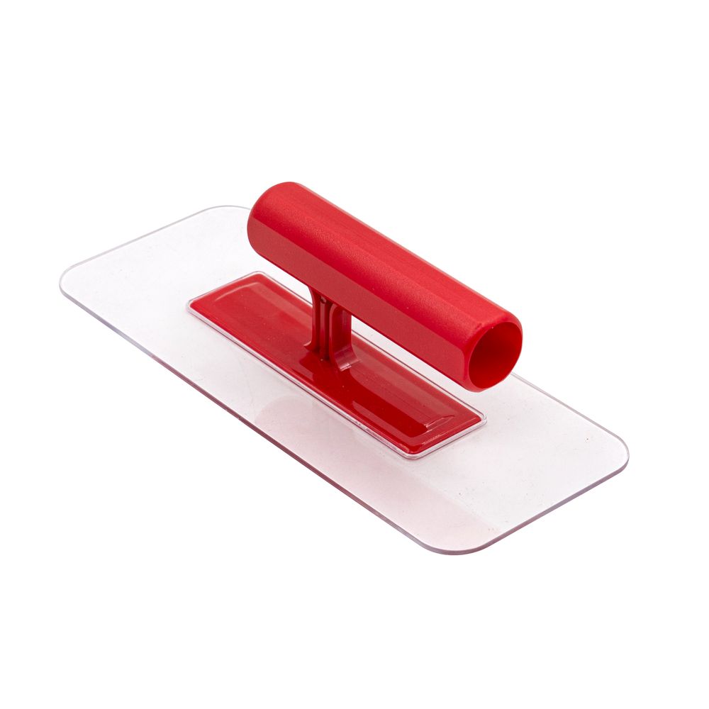 Кельма-гладилка для жидких обоев прозрачная, 220х90мм, 27-2-000