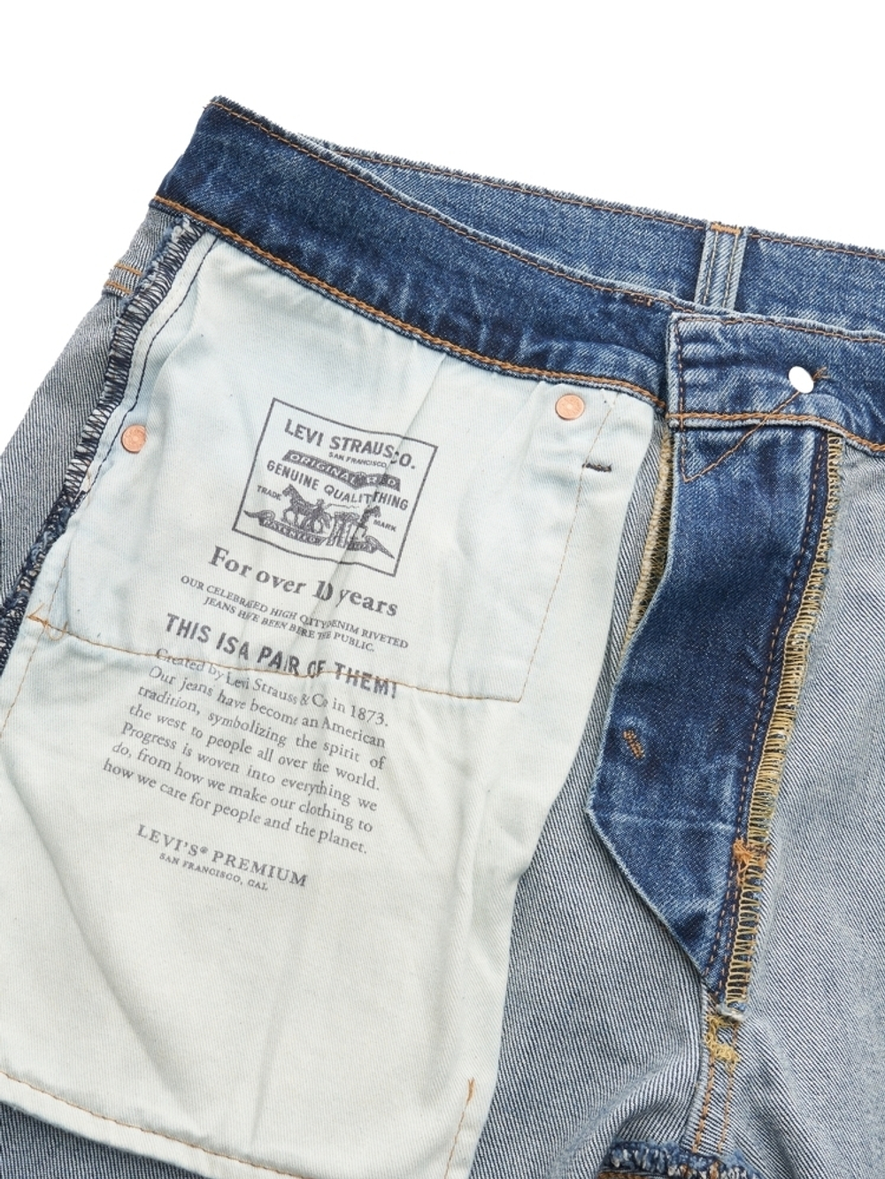 Мужские классические джинсы Levi's 502 Taper 29507-1461