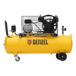 Компрессор воздушный рем. привод BCV2300/100, 2,3 кВт, 100 литров, 440 л/мин// Denzel