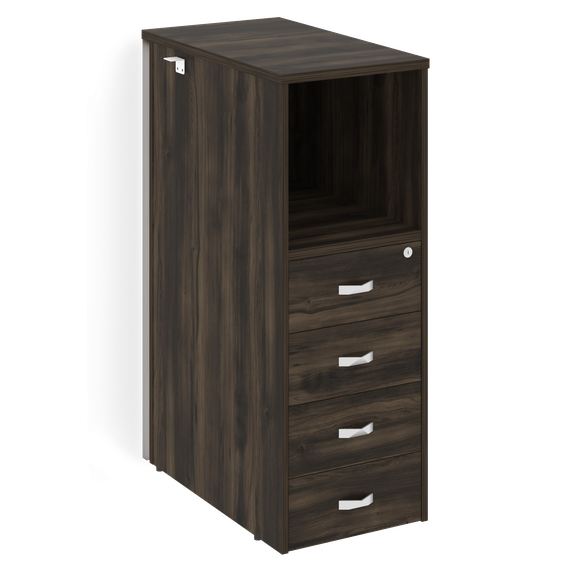 Оникс Тумба с подсветкой 4 ящика завершающая, правая O.R-TV-4.S (R)  436*767*1185