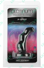 Чёрный массажер простаты P-SPOT