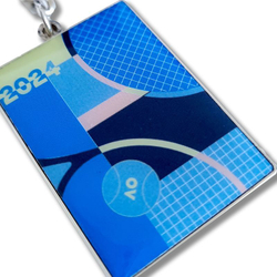 Брелок Australian Open Keyring Poster Court Print - multicolor